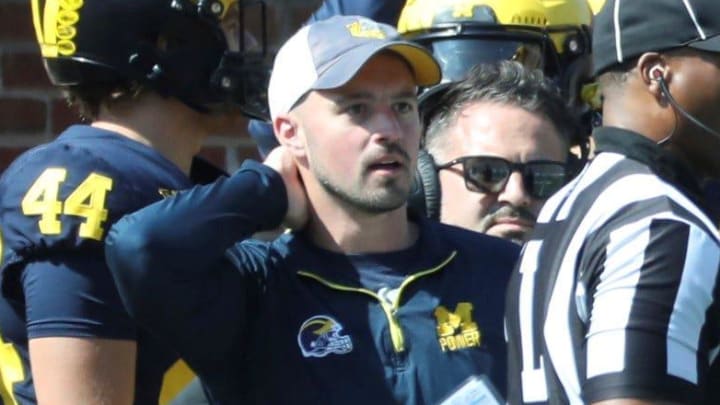 Former Michigan football staffer Connor Stalions, still at the center of the NCAA's sign-stealing probe into the Wolverines program, has a new job coaching football at a Detroit area high school.