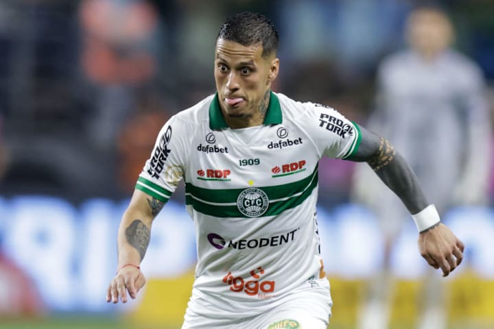 Bruno Gomes Volante Coritiba Escalação Futebol Campeonato Brasileiro