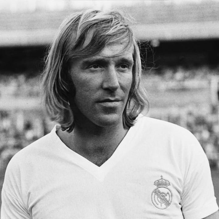 Günter Netzer im Trikot von Real Madrid