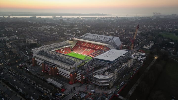 Anfield used to be home to Everton before Liverpool