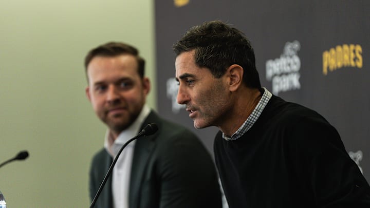 San Diego Padres Introduce Michael King