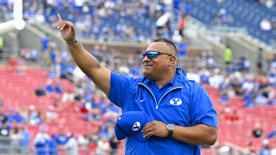 BYU head coach Kalani Sitake could get the Cougars into Big 12 contention. 