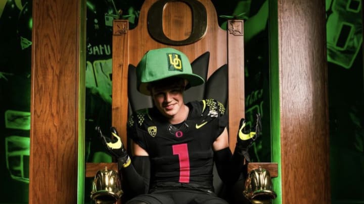 Cooper Perry on a visit to Oregon