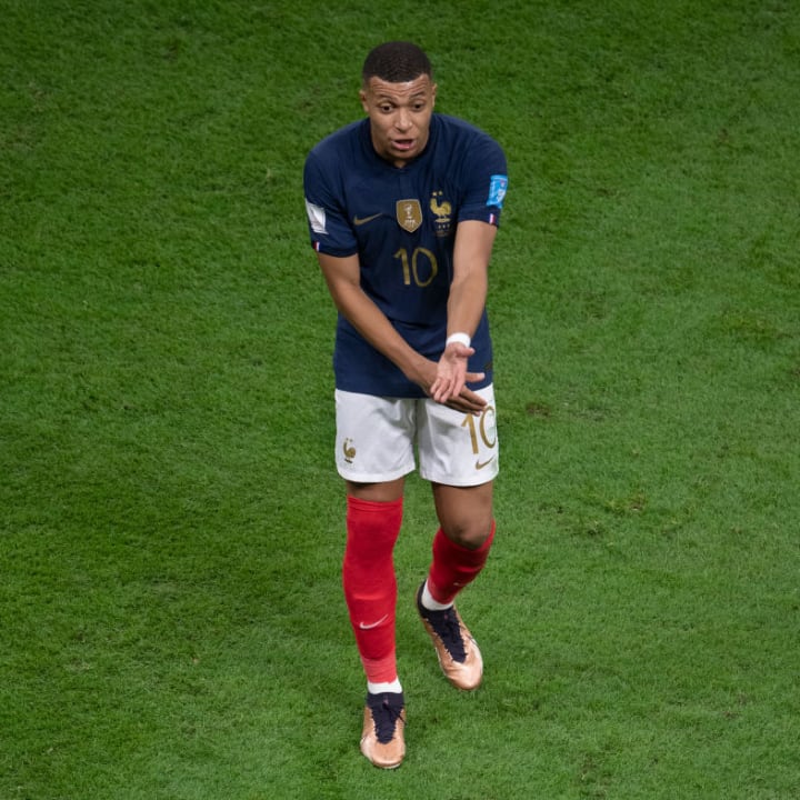 Kylian Mbappé Atacante Futebol Final Copa do Mundo França Argentina 2018 2022