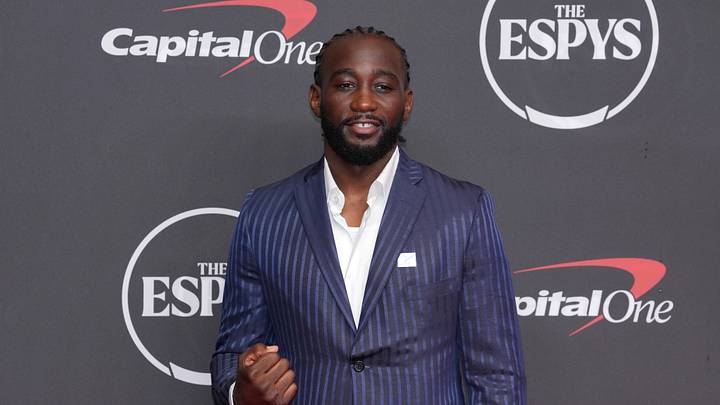 Terence "Bud" Crawford stars in Nebraska Volleyball's hype video for the 2026-27 season. Mandatory Credit: Kirby Lee-Imagn Images