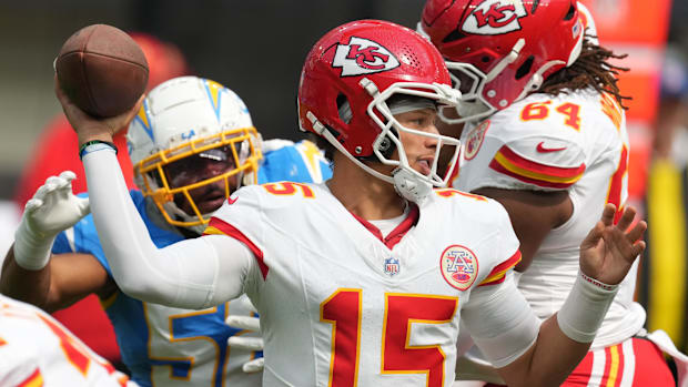 Kansas City Chiefs quarterback Patrick Mahomes