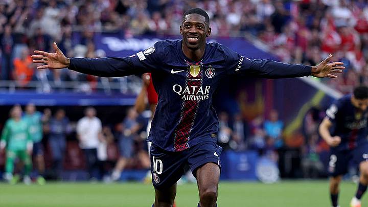 Ousmane Dembélé, una de las grandes figuras del PSG. Ousmane Dembélé, una de las grandes figuras del PSG.