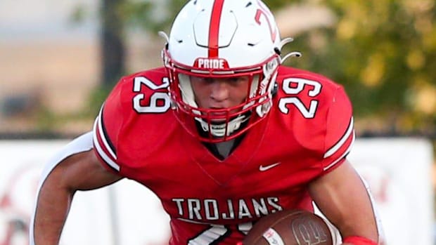 Center Grove's Nolan Rees returns after rushing for 599 yards and seven touchdowns in 2024.