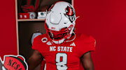 Tristen Hill on his North Carolina State official visit