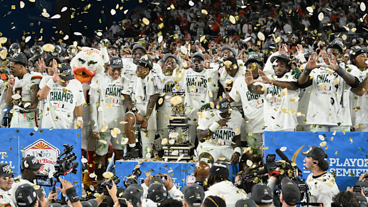 College Football Playoff Semifinal - Vrbo Fiesta Bowl: Miami v Ole Miss