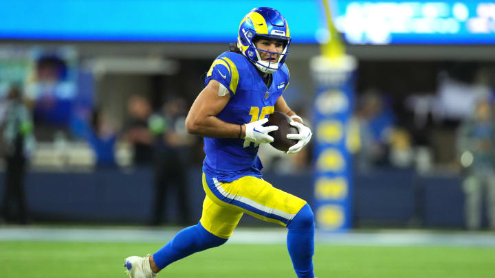 Dec 21, 2023; Inglewood, California, USA; Los Angeles Rams wide receiver Puka Nacua (17).