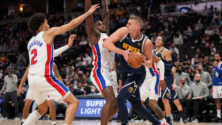 Detroit Pistons v Denver Nuggets