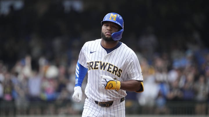 Jackson Chourio, owner of 17 home runs this season, may be in line for a long absence. Jackson Chourio, owner of 17 home runs this season, may be in line for a long absence.