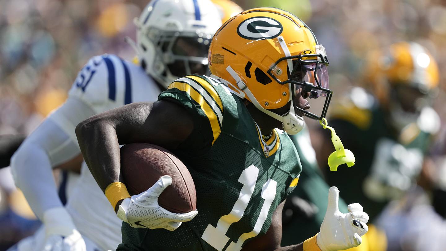 Packers’ Jayden Reed Impacts Game as Receiver, Runner, Bait