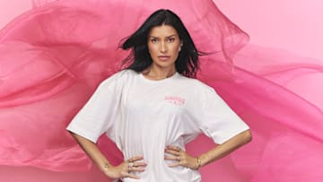 Nicole Williams English was photographed by Katherine Goguen at the Hard Rock Hotel New York. 