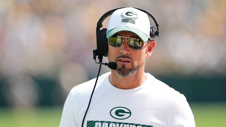 Green Bay Packers head coach Matt LaFleur