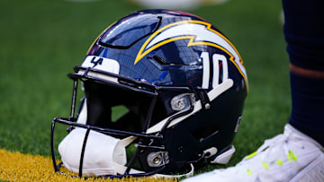 Los Angeles Chargers helmet