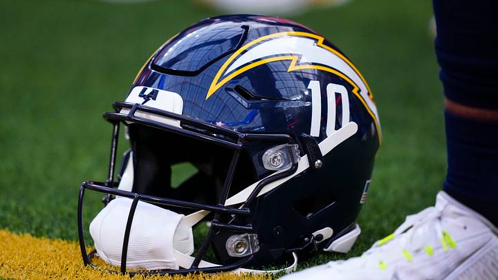 Los Angeles Chargers helmet