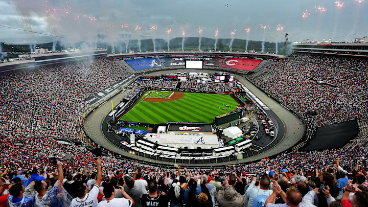 MLB Speedway Classic: Atlanta Braves v Cincinnati Reds