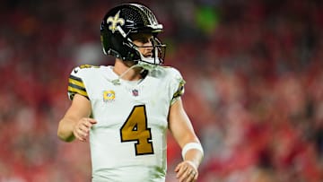New Orleans Saints quarterback Derek Carr is expected to miss Sunday's game against the Tampa Bay Buccaneers with an injury.