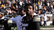 Then-Colorado Buffaloes quarterback Shedeur Sanders on Nov 29, 2024.