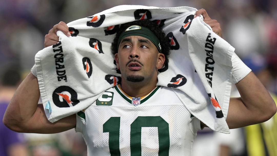 Green Bay Packers quarterback Jordan Love