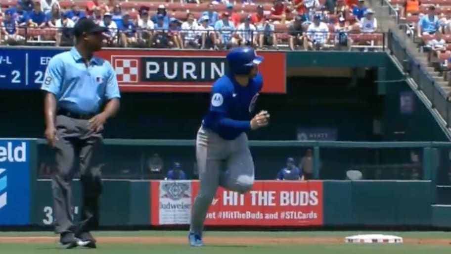 Happ tried to pull a fast one.  | Screengrab Twitter @PitchingNinja
