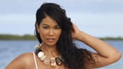 Chanel Iman was photographed by Derek Kettela in Belize. 