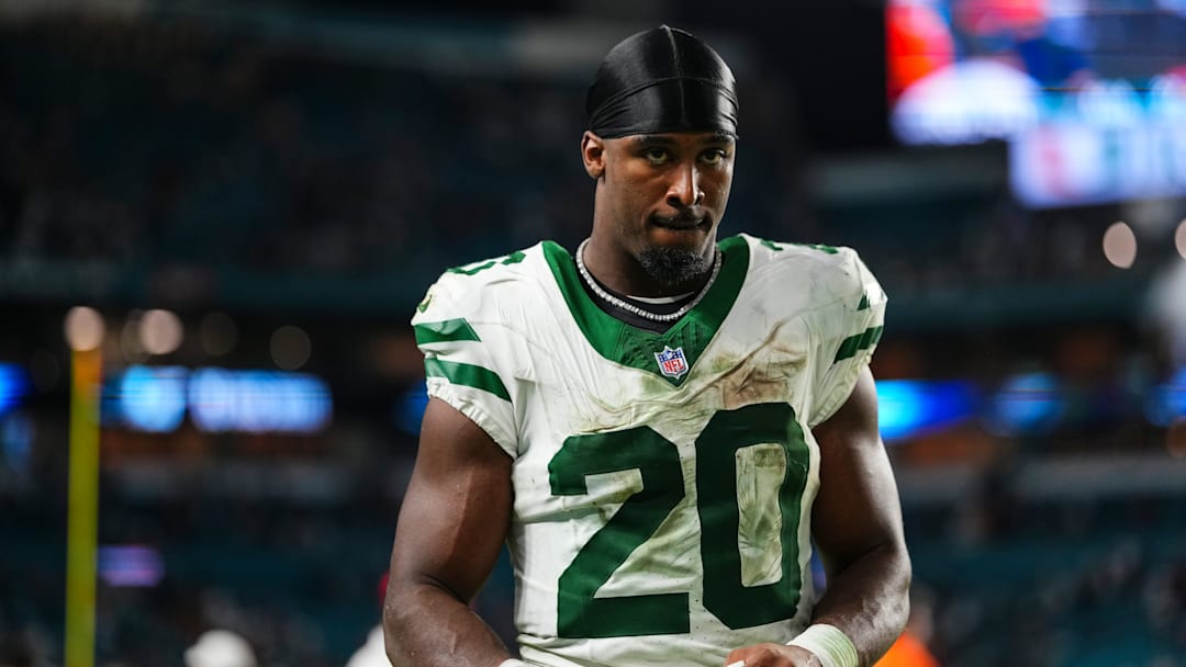 NY Jets running back Breece Hall