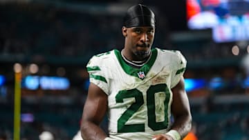 NY Jets running back Breece Hall
