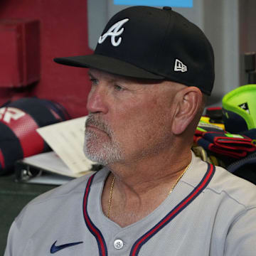 Snitker's decision to roll with a pinch hitter was a bit surprising 