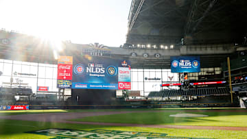 Division Series - Chicago Cubs v Milwaukee Brewers - Game One