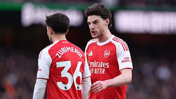 Declan Rice and Martín Zubimendi were among those to withdraw early from international duty.