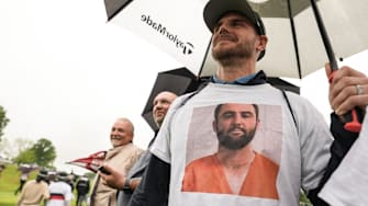 Fans rallied behind Scheffler at the PGA Championship.