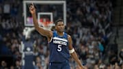 Minnesota Timberwolves guard Anthony Edwards.