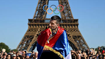 Novak Djokovic wants to represent Serbia in his final tennis match.