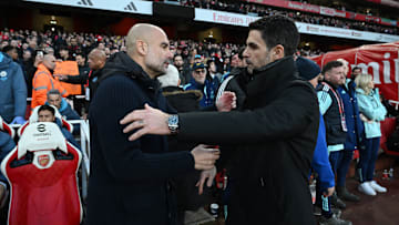 Guardiola e Arteta dirigem times protagonistas da Premier League