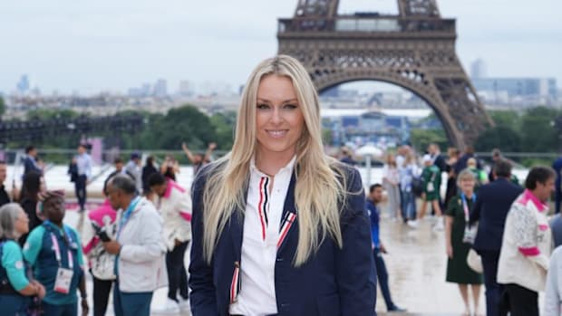 A photo of ski champion Lindsey Vonn