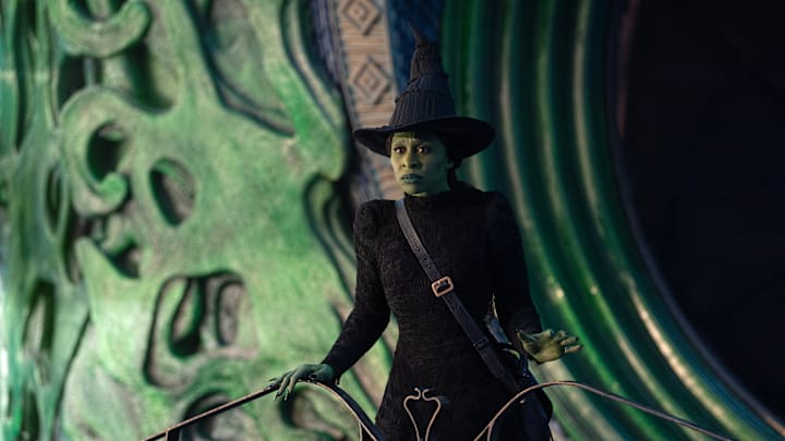 Cynthia Erivo is Elphaba in WICKED, directed by Jon M. Chu