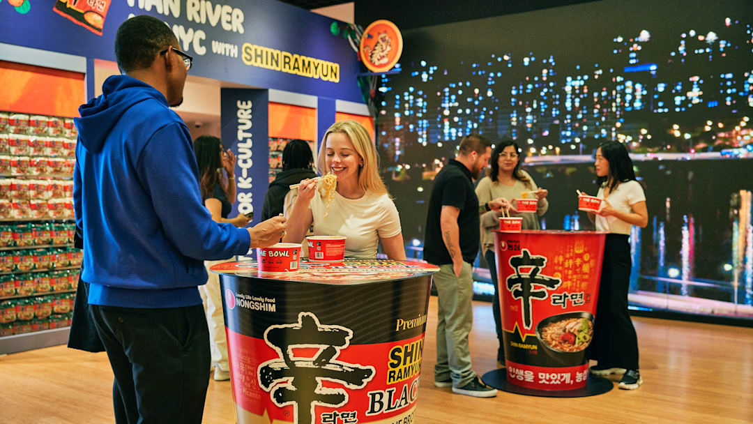 Han River Experience in NYC with Shin Ramyun | Photo courtesy of Korean Cultural Center