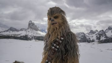 Joonas Suotamo is Chewbacca in SOLO: A STAR WARS STORY.