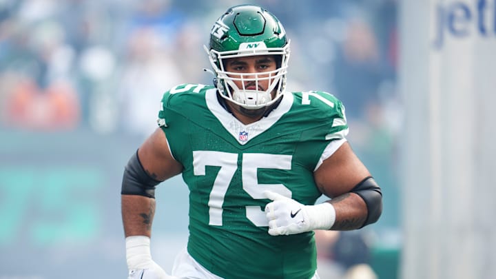 New York Jets offensive guard Alijah Vera-Tucker