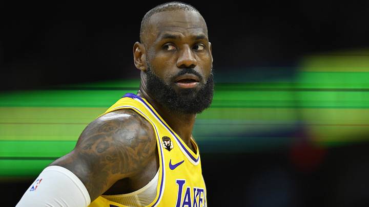 Los Angeles Lakers forward LeBron James.