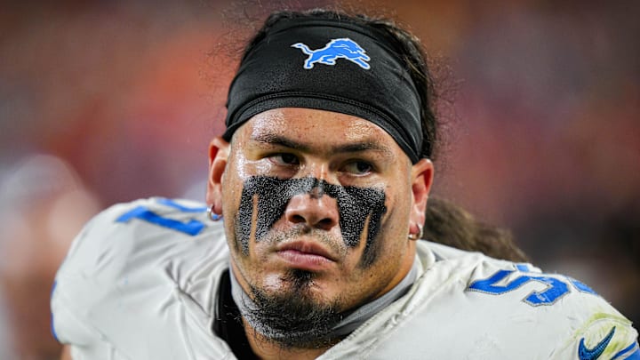Detroit Lions defensive tackle Roy Lopez