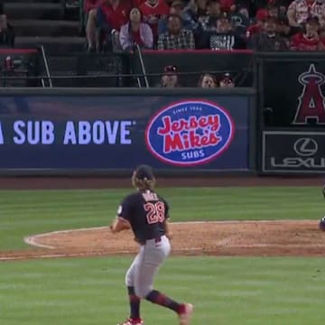Mike Trout has homered in three straight games for the Angels. 