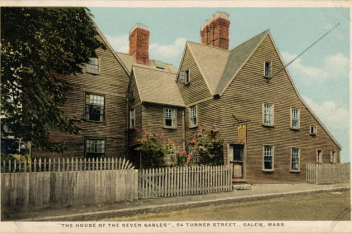 Turner-Ingersoll Mansion, a.k.a. the house of the seven gables, in Salem, Massachuetts
