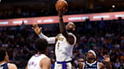 LeBron James fue nuevamente puntal en el triunfo de los Lakers ante los Mavericks