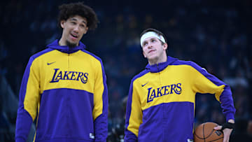 NBA : Pregame of Los Angeles Lakers vs Golden State Warriors in San Francisco