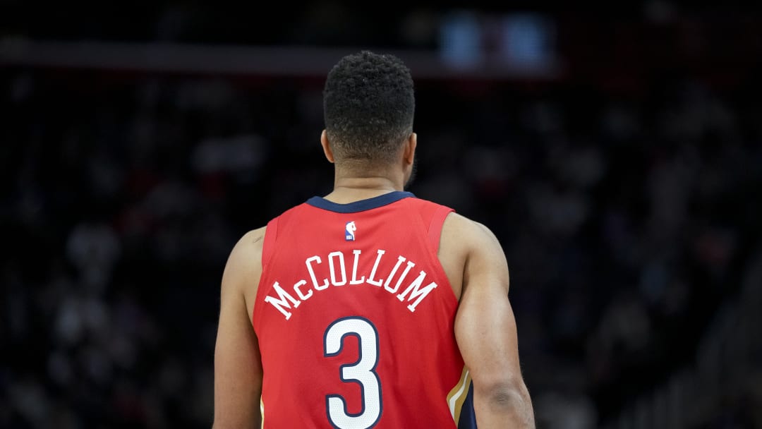 Pelicans' CJ McCollum (pictured) versus Detroit Pistons