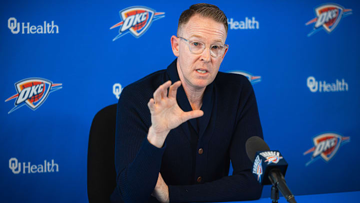 Sam Presti End of Season Media Availability